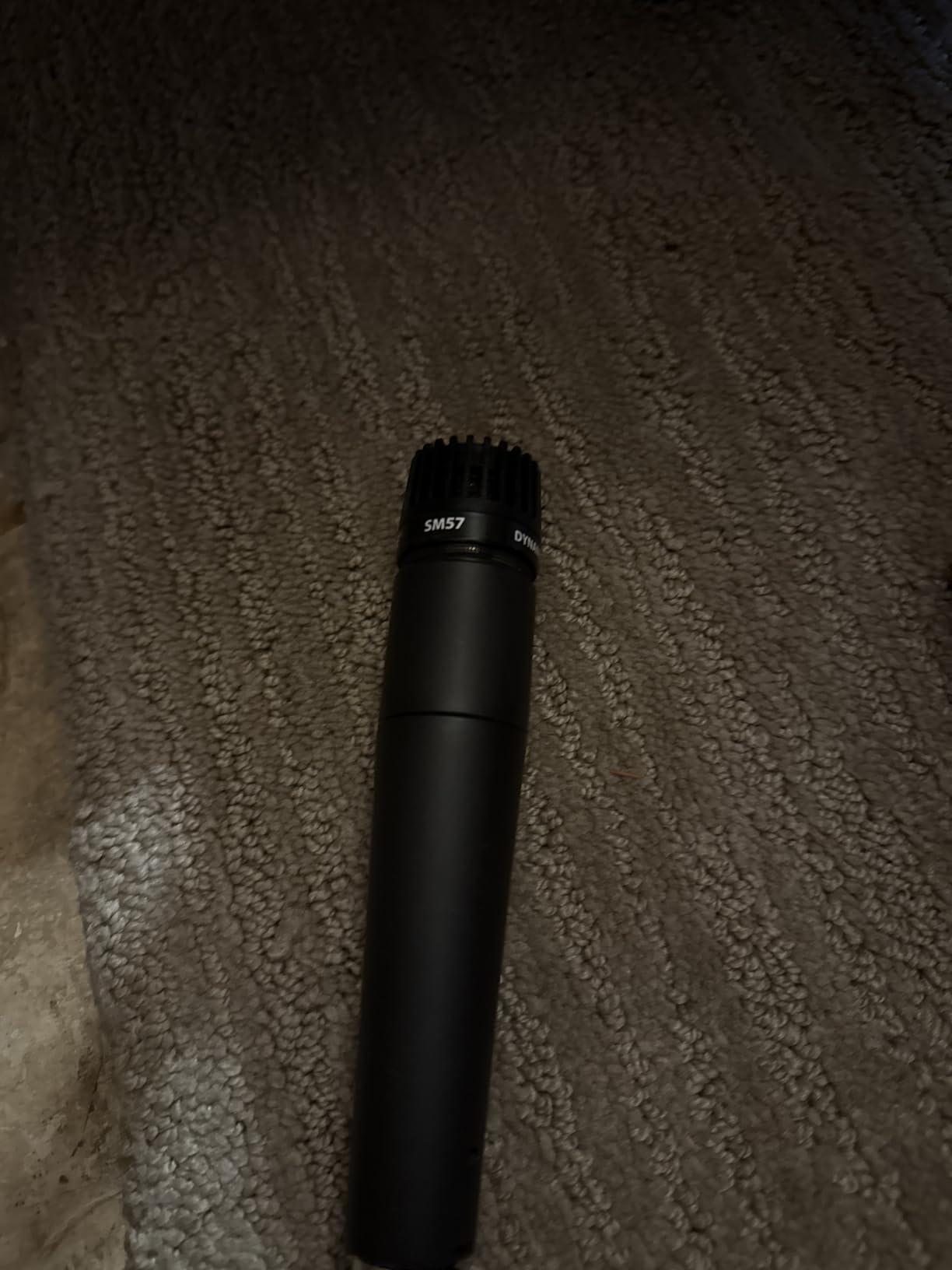 Shure SM57 Pro XLR Dynamic Instrument Microphone | Cardioid dynamic mic for studio and live instruments, drums, percussion and amp miking; recording-ready customer photo 1