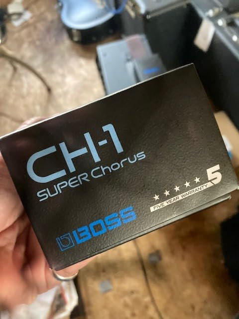BOSS CH-1 SUPER Chorus Classic Compact Chorus Effects Pedal customer photo 1