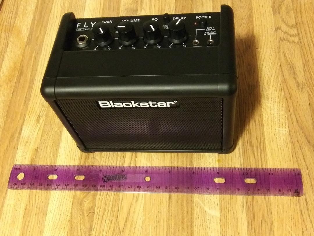 Blackstar Fly 3-3-watt 1x3 inch Compact Mini Guitar Amplifier w/ 2 Channels and Patented ISF - Black customer photo 2
