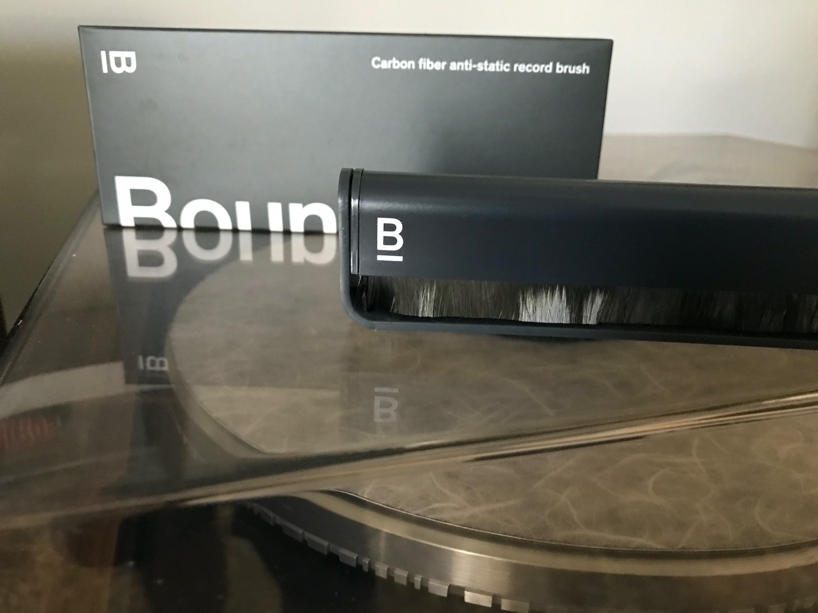Boundless Audio Record Cleaner Brush - Carbon Fiber Anti-Static Vinyl Brush customer photo 1