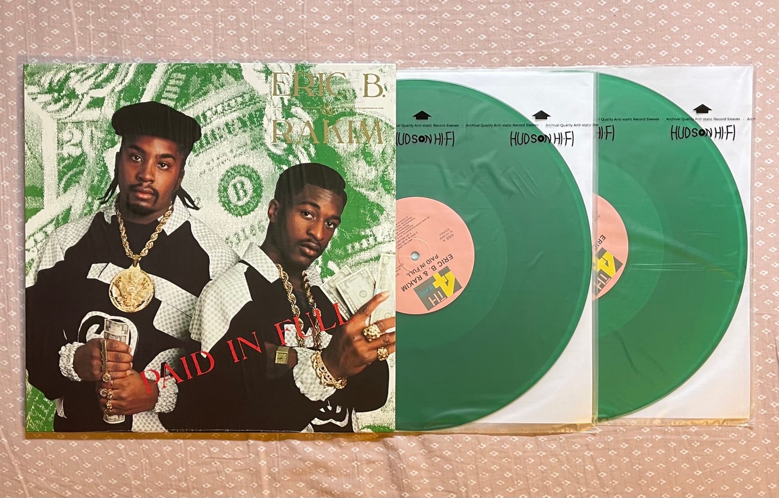 Hudson Hi-Fi Anti-Static Vinyl Record Sleeves - Durable Clear Disc Sleeves- Protect Your LP Albums from Scratches, Dust & Dirt - Acid-Free Rice Paper Disc Covers, 100x Inner Sleeves customer photo 1