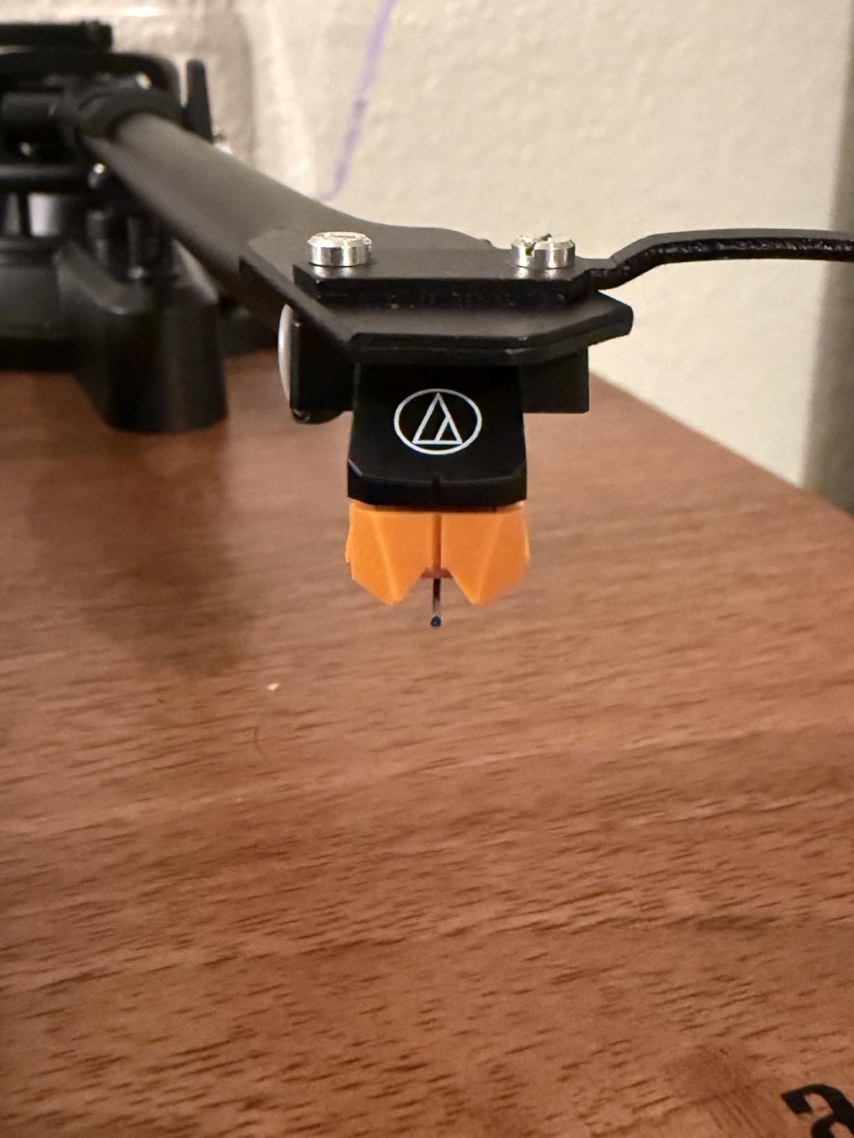 Audio-Technica AT-VM95EN Dual Moving Magnet Turntable Cartridge Orange customer photo 1