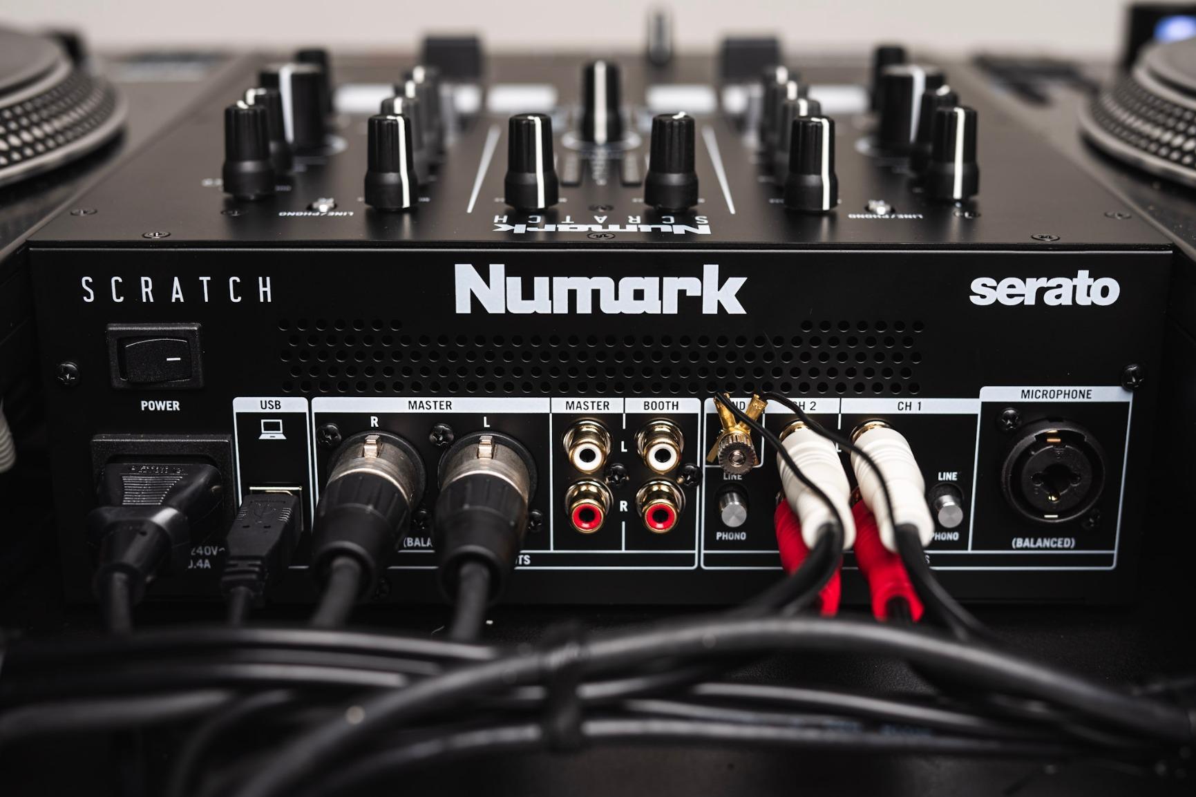 Numark Scratch 2-Channel DJ Scratch Mixer | Innofader Crossfader, Serato DJ Pro Included, DVS License, FX Paddles, 8 Performance Pads, 24-Bit Audio customer photo 2
