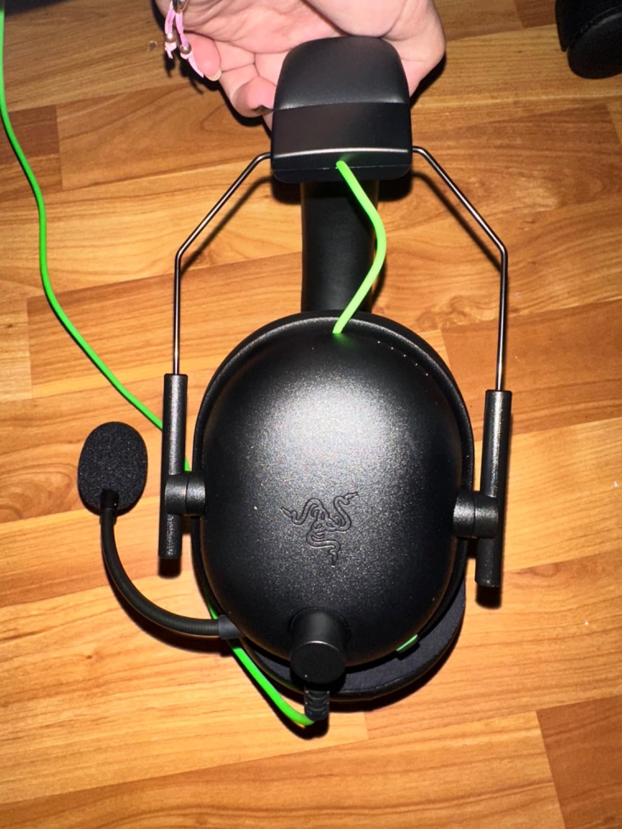 Razer BlackShark V2 X Gaming Headset: 7.1 Surround Sound - 50mm Drivers - Memory Foam Cushion - For PC, PS4, PS5, Switch - 3.5mm Audio Jack - Black customer photo 2