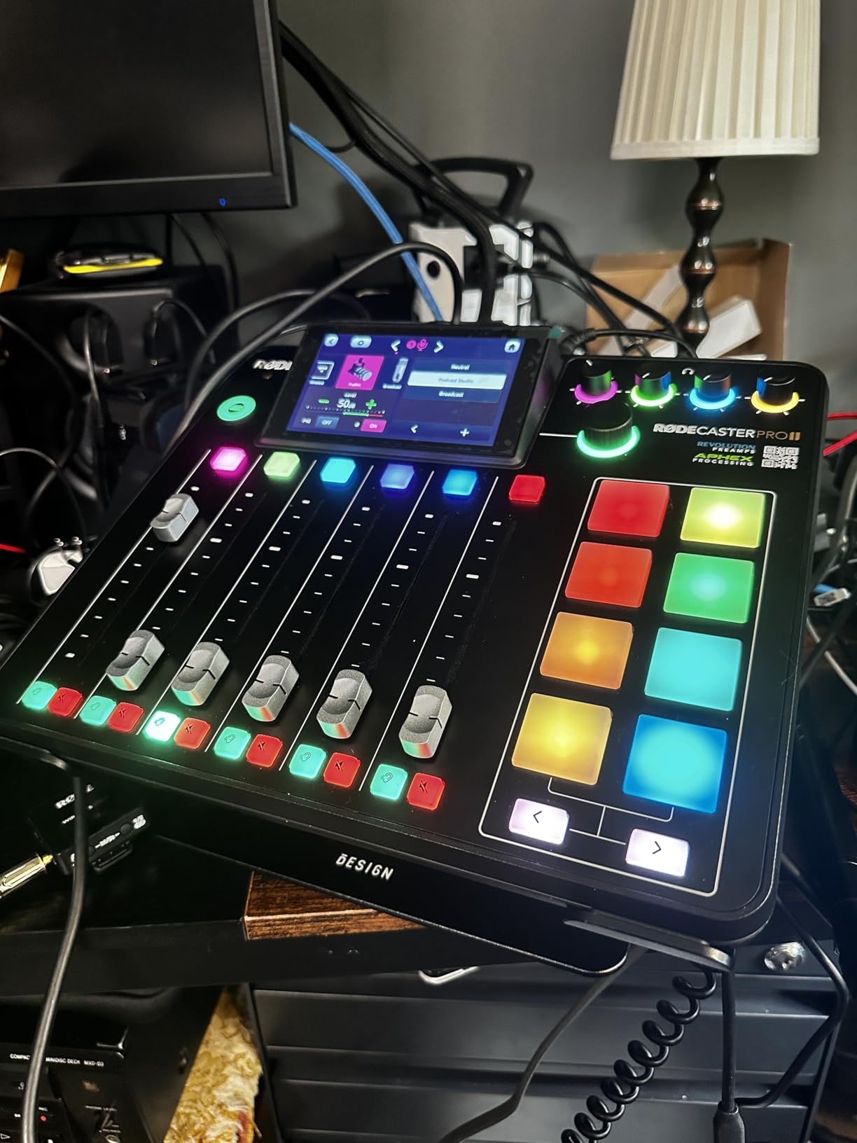 RODE RODECaster Pro II All-in-One Audio Production Studio customer photo 2