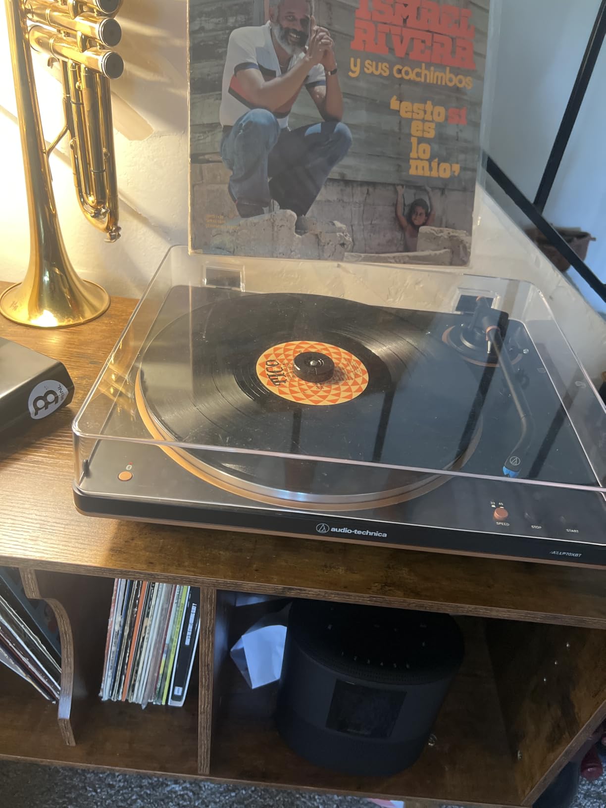 Audio-Technica AT-LP70XBT Wireless Turntable (Black/Bronze) customer photo 2