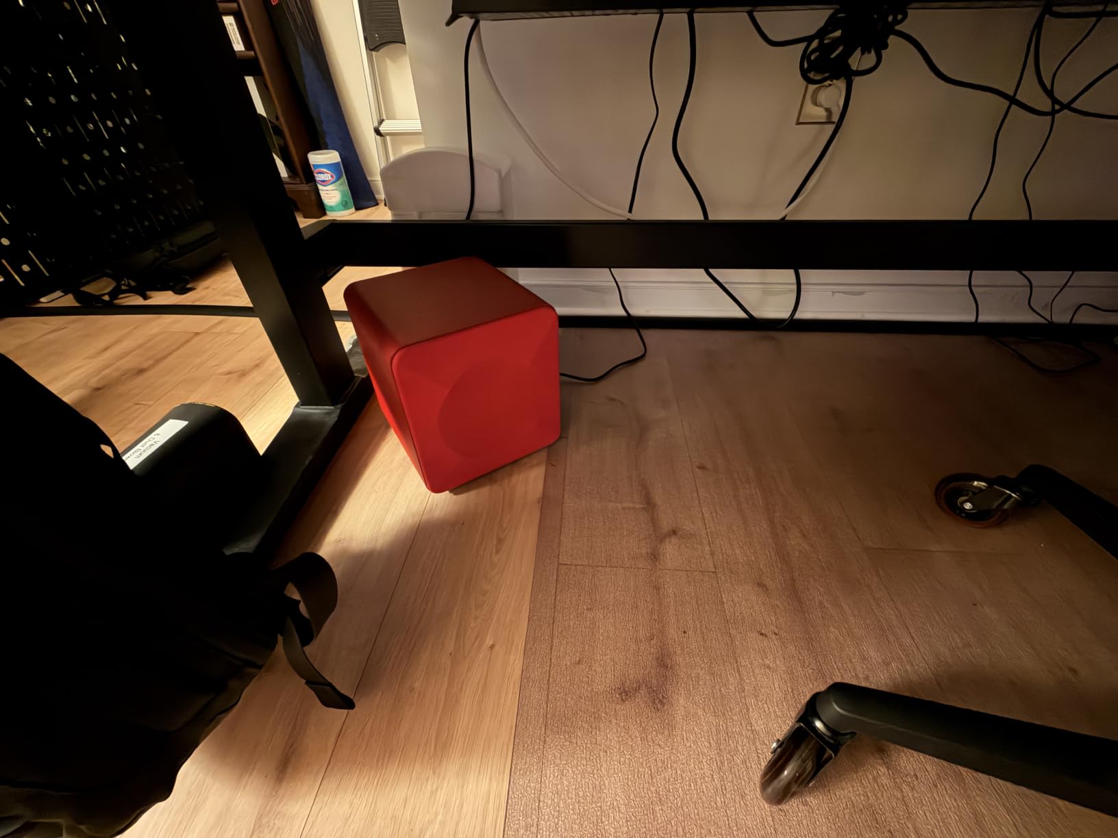 Audioengine S6 Mini Subwoofer - Compact 210W Powered Bass Speaker for Music, Movies, Gaming & Home Office Setups - Black customer photo 2