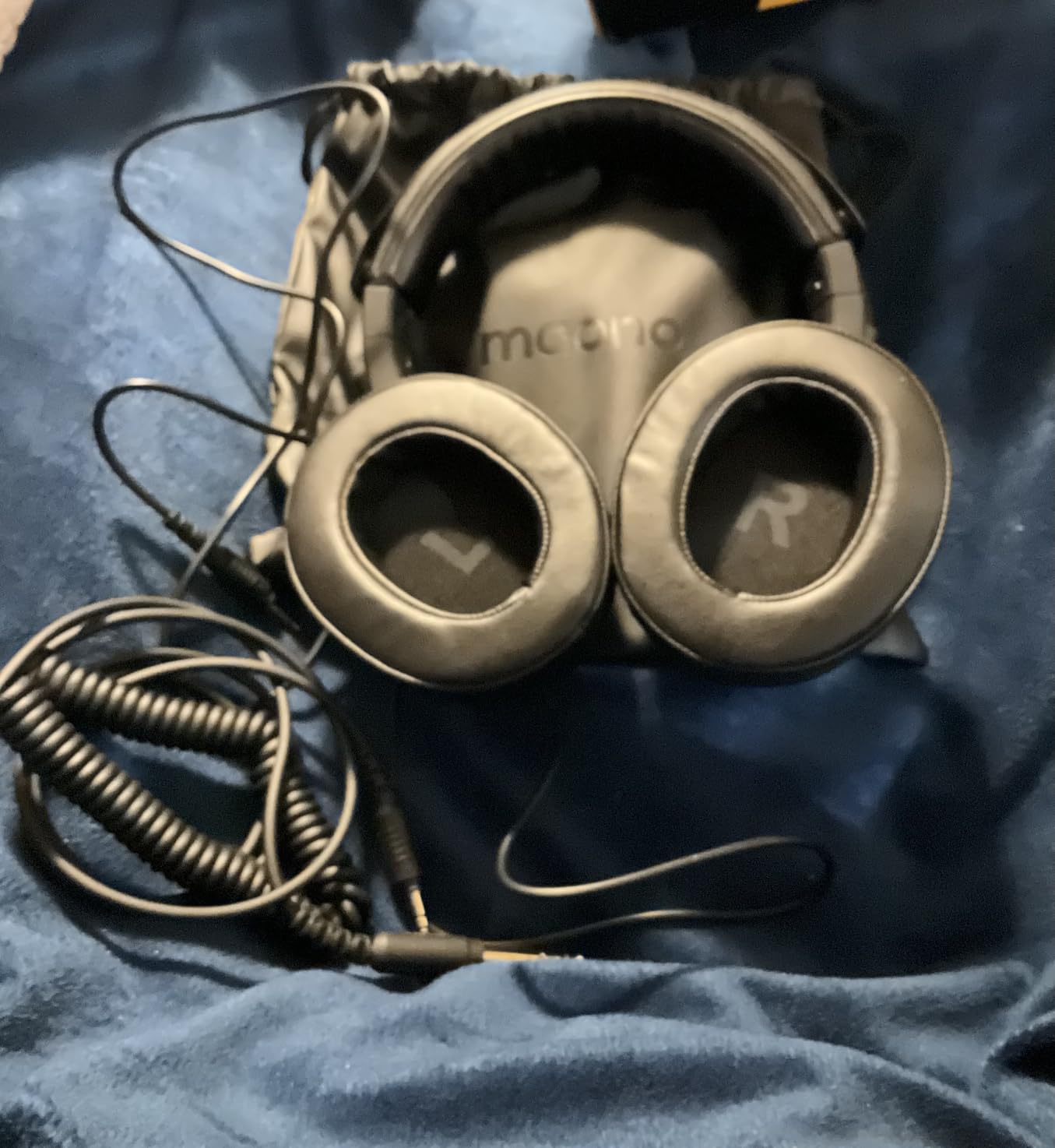 MAONO Studio Monitor Mixing DJ Headphones, 50mm Driver Professional Over Ear Wired Headset customer photo 1
