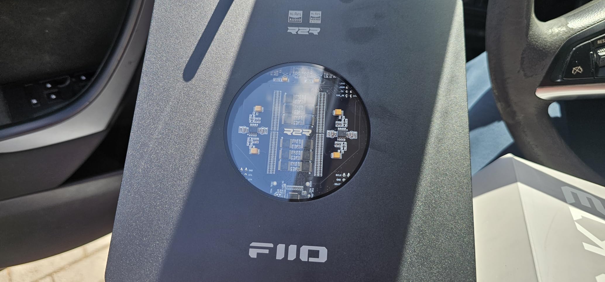 FiiO K13 R2R Desktop DAC & Headphone Amp, High-Fidelity 24Bit R2R DAC, Powerful 2400mW Output, LDAC Bluetooth Streaming, Dual Power Supply, 10-Band PEQ, Balanced XLR & RCA Audio Output (Silver) customer photo 2