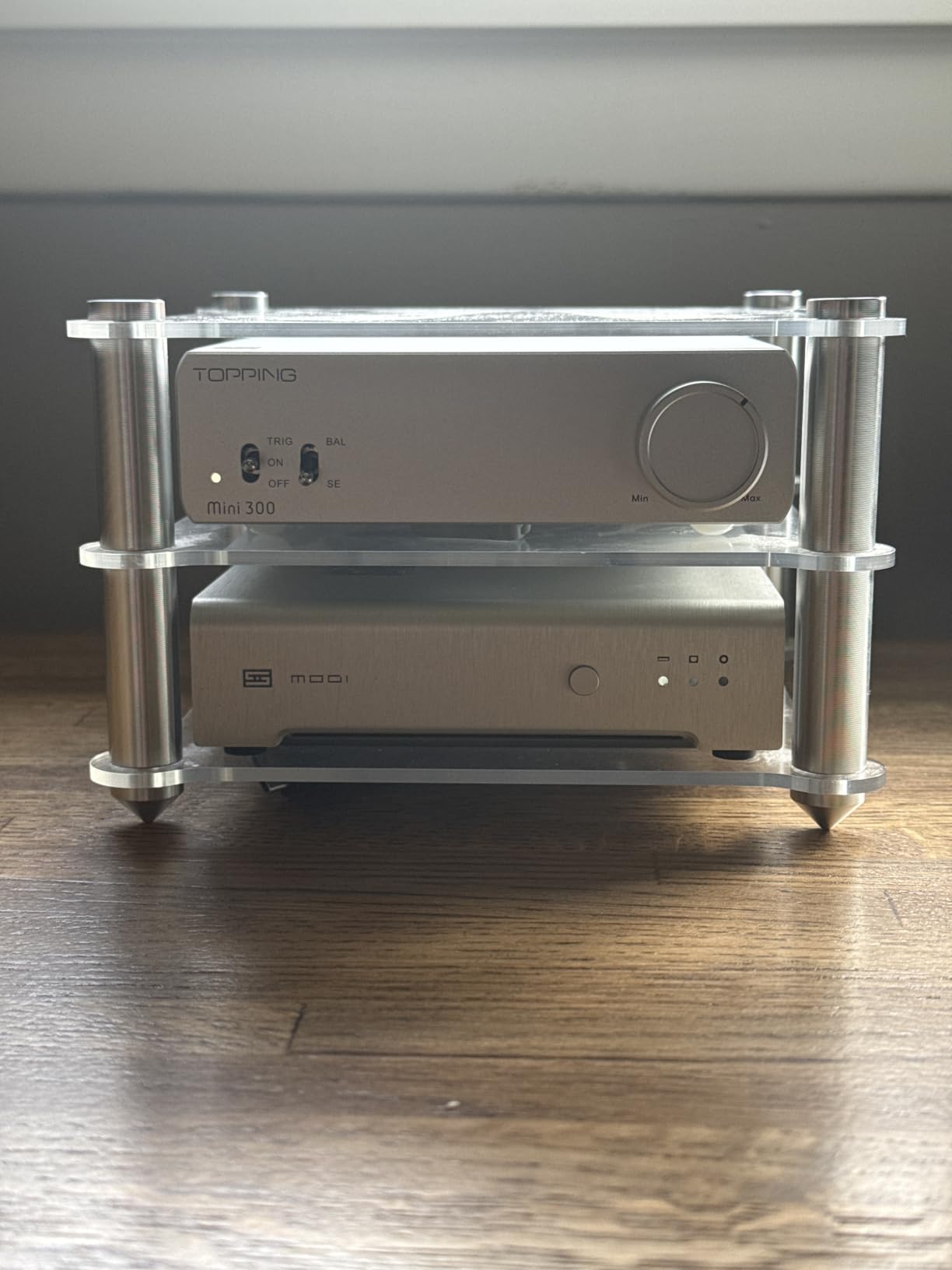 Schiit Modi 5 High Performance Affordable Flexible Mesh DAC - Black | Unison 384 USB, Mesh digital-to-analog conversion, Linear Override power. Optical & coax inputs. Made in USA. customer photo 1