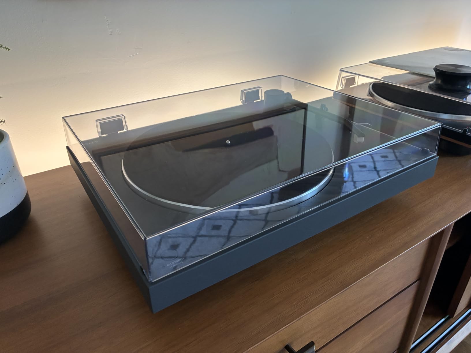 Sony PS-LX3BT Wireless Bluetooth Turntable (2026 Model) : Fully Automatic Belt Drive Vinyl Record Player with Built-in Phono EQ, Black | Fully Automatic Belt-Drive, Aptx, Aptx Adaptive, Built-in Phono Eq, 33/45 Rpm, Rca Cable, (2026 Model) customer photo 2